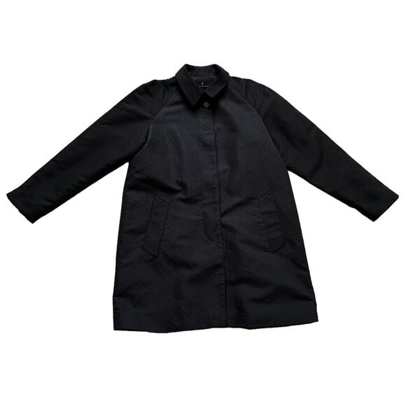 Jheri Richards Black Pink Lining Pockets Lightweight Jacket Coat Size 10 - Picture 7 of 15